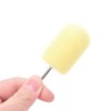 Zcargel Sponge Buffing, 1/4inch 30mm Shank Sponge Buffing Cone Metal