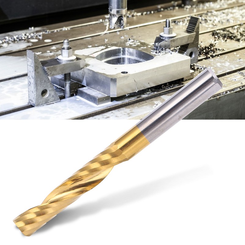 5pcs Spiral Router Bit High Speed Steel Milling Cutter CNC