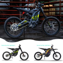 Funparts Rear Wheel Axle with Nut Titanium Alloy for Surron Sur Ron LBX Electric Dirt Bike