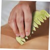 LALAFINA 4 Pcs Jade Comb Jade Stone Comb Gua Sha