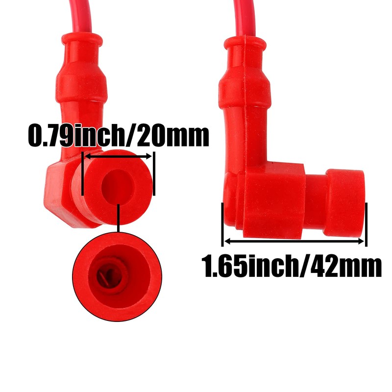 Yingshop High Performance CDI Ignition Coil with 2-Wire Magneto Coil