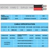6 Gauge Marine Wire Duplex Marine Grade Wire,6 AWG 15ft