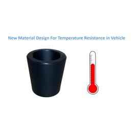 Kimalab Slim Can Universal Cup Holder Adapter Slim Cup Holder Expander Car Cup Holder Upgrade Fits Red Bull Celsius Energy Drink Michelob White Claw Truly Black (Single Holder)