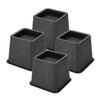 4-pack Adjustable Furniture Risers, 3" Elephant Feet Furniture Raisers Bed