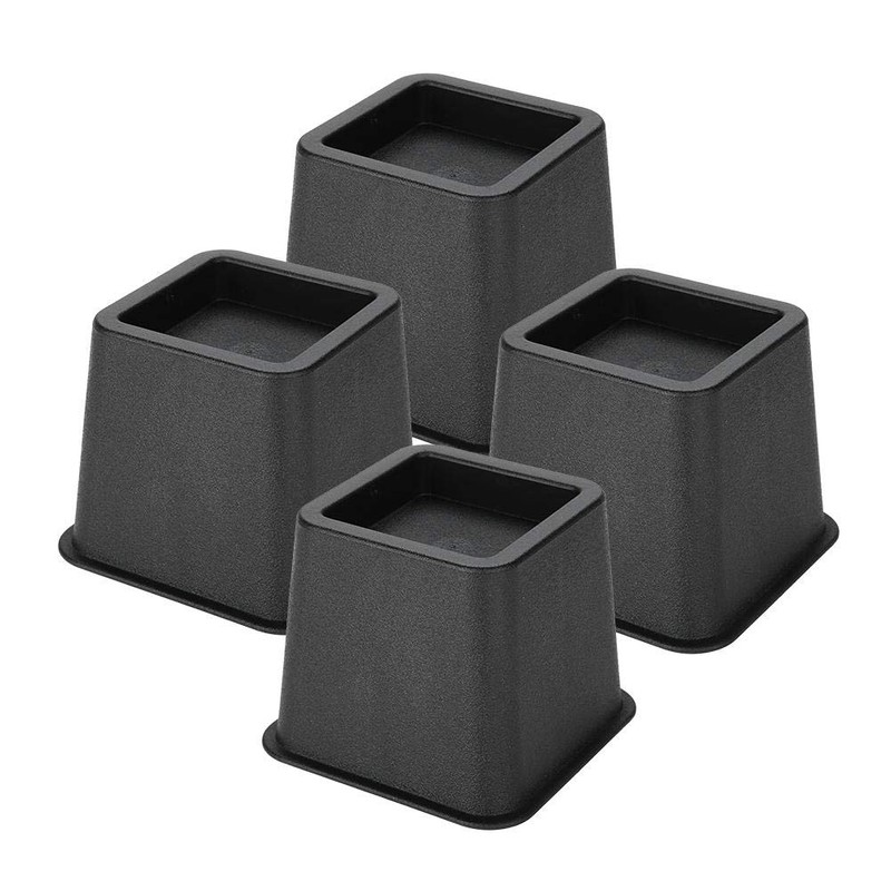 4-pack Adjustable Furniture Risers, 3" Elephant Feet Furniture Raisers Bed