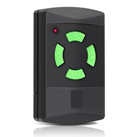 Replacement for Hörmann Handheld Transmitter hsm4 437230, Remote Control Self-Learning Coding 26.975 MHz 4 Channels for Garage Door, Driveway Gate, Front Door etc