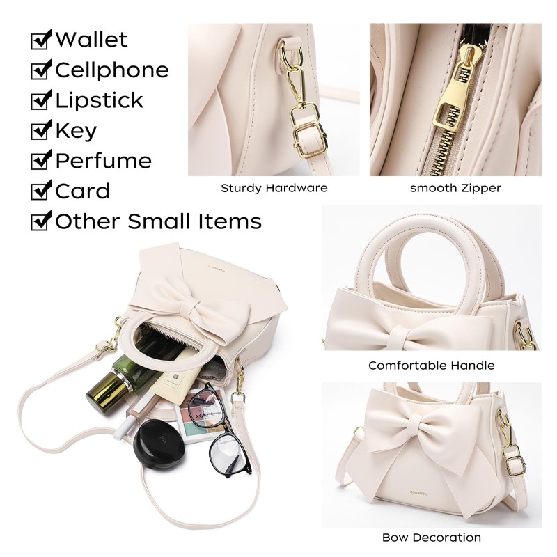 Small Purses for Women Crossbody Bag, Vegan Leather Crossbody Purses