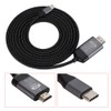 Type C to HDMI Cable 4K60hz Aluminum Shell Woven 2M