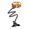 Webcam Stand, Adjustable Gooseneck Camera Stand, Flexible Arm 360 Table