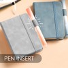 Pack of 3 Mini Notepad, Portable Notepad, PU Er Notebook,