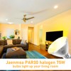 Jaenmsa 75W Par30 Halogen Flood Light Bulbs 120V,Par30 Long Neck