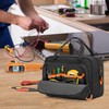 Rexmica Electric Tester Tool Storage Bag Compatible with Fluke Digital