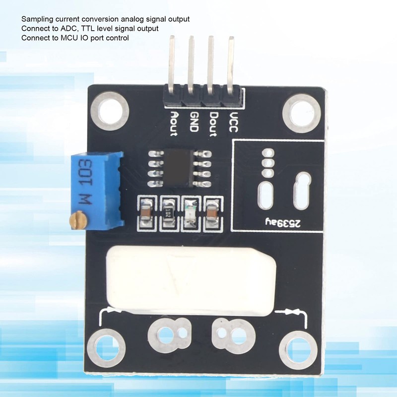 Eujgoov DC 5V WCS1700 Hall Current Detection Sensor Module 70A