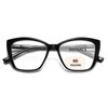 PUBOWT Bifocal Reading Glasses For Women Cat Eye Oversized Spring