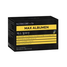 Nutricore Max Albumin Liquid Albumin Edible Egg White, 10 bottles / 뉴트리코어 맥스 알부민 액상 알보민 먹는 난백 10병