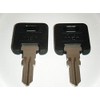 FIC RV Motorhome Trailer 2 Keys Cut to Lock/Key Number