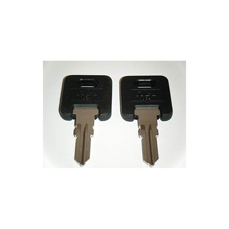 FIC RV Motorhome Trailer 2 Keys Cut to Lock/Key Number