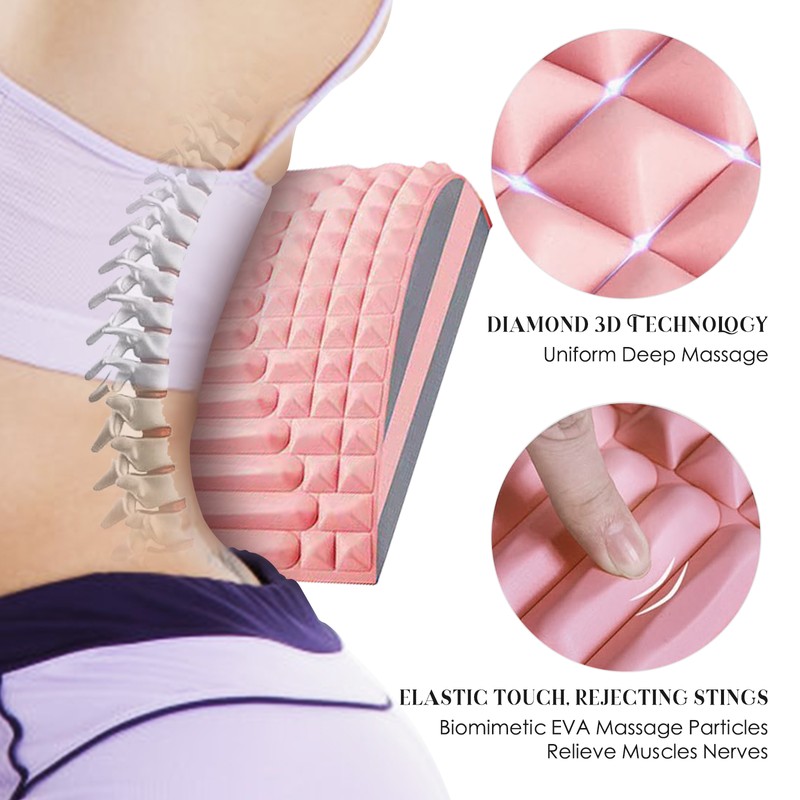 Lumbar spine reliever lumbar stretching massage relaxation yoga spine correction