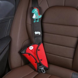 Car seat Belt Pads, Child seat Belt Covers, 2-Piece Universal seat Belt Adjusters, Comfort car seat Belt Pads, Children's car Accessories