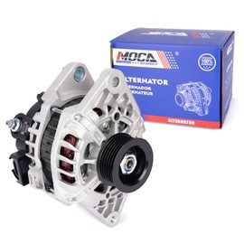 MOCA N13209 New Alternator Compatible with 2012-2017 for Hyundai Accent 1.6L, 2012-2017 for Hyundai Veloster 1.6L, 2012-2013 for Kia Rio 1.6L (Exc. Start/Stop Feature)