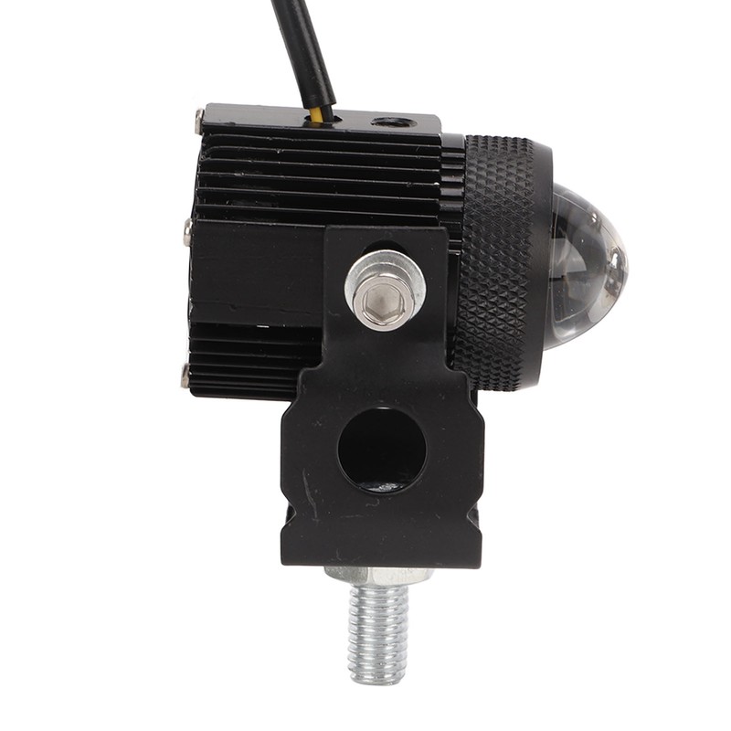 Pair Motorcycle LED Spotlight High Low Beam Yellow White Light