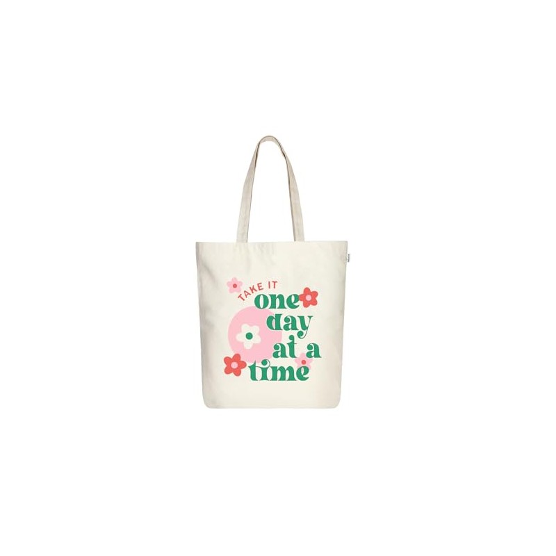 Ecoright Aesthetic Canvas Tote Bags for Women, Reusable Tote Bag