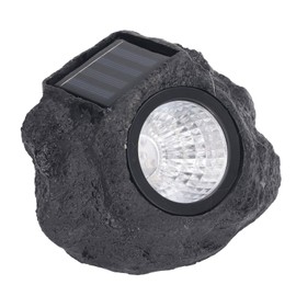 Landscape Lights IP65 Waterproof Rechargeable Battery Automatic Switching Solar Rock Lights for Garden Pavement Lawn Corridor