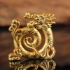 Renjzle Ash Proof Dragon Incense Holder for Buddhist Altar Zodiac