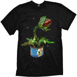 Jared Swart Little Shop of Horrors T-Shirt Audrey 2 (as1, Alpha, l, Regular, Regular) Black
