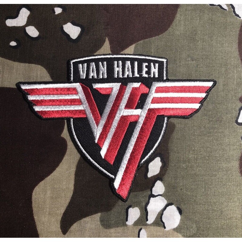 Unbranded Van Halen Classic Shield Embroidered Patch V012P