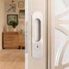Hoconnie Pocket Door Handle with Key Sliding Door Lock Keyed