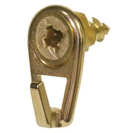 The Hillman Group 122399 Number Walldriller Picture Hook, Brass, Set of 4