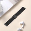 Issinlky Nylon watchband for Gloryfit Smart Watch P66/P66D/P72/P95, 22mm Braided