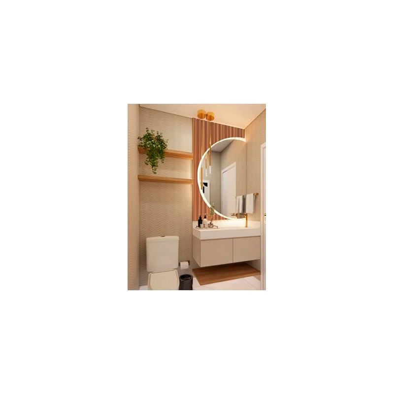 Lambrín Decorativo De Interiores Wpc 3D 96x16cm 3 piezas (Caoba)