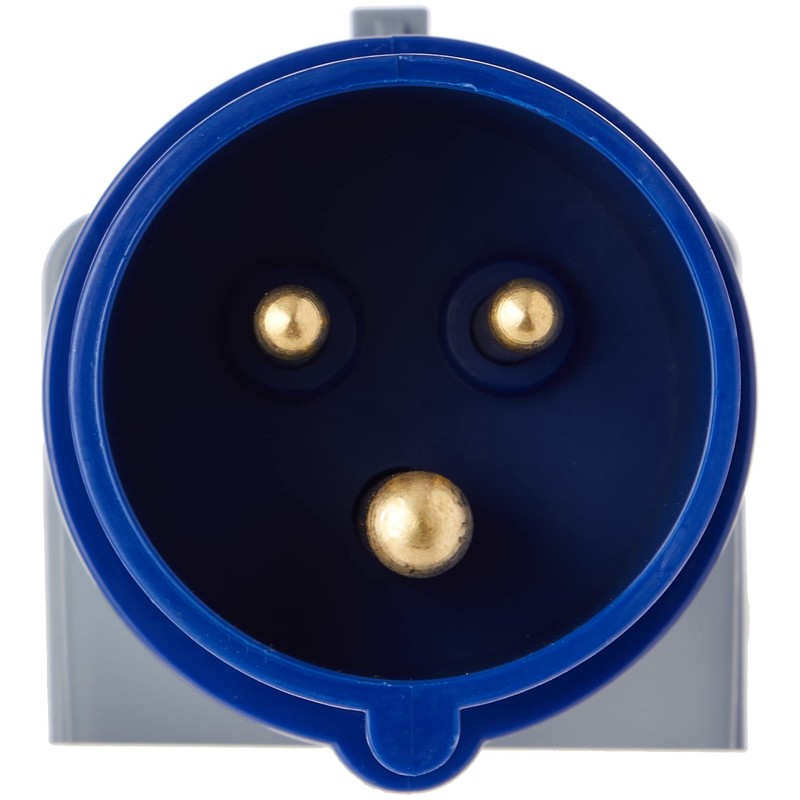 Draper 17574 230V 16A to 13A Moulded Adaptor, Multicoloured