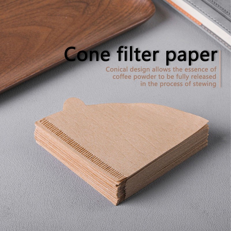 100 PCS Coffee Filter Papers,Compatible with 02 Filter Paper Compatible
