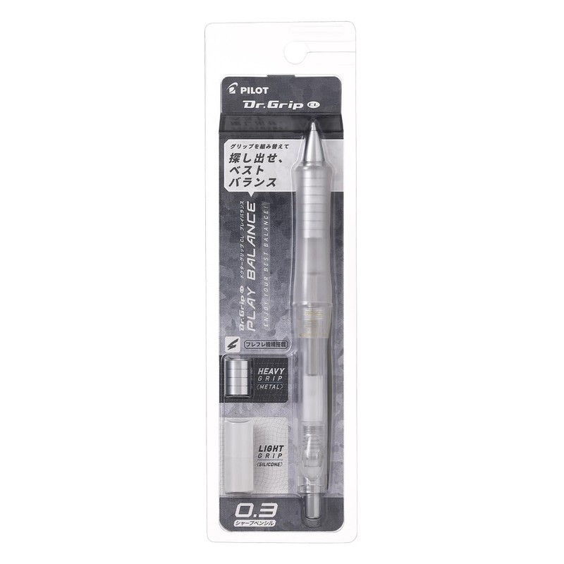 Pilot HDGCL70R3NC Mechanical Pencil Doctor Grip CL Play Balance 0.3