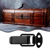Antrader Small Spring Lock Clasp Buckle Latch for Wooden Case