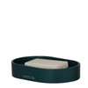 Sealskin Brave Dark Green Plastic Soap Dish with Removable Tray