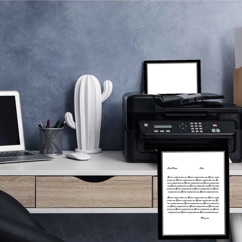 Basic Border Letterhead Laser & Inkjet Printer Paper - Brights