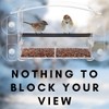 Window Bird Feeder - Clear View Outdoor Window Birdfeeder with