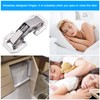 JIZZU 10Pcs Cabinet Hinges with Screws, Soft Close Hinges for