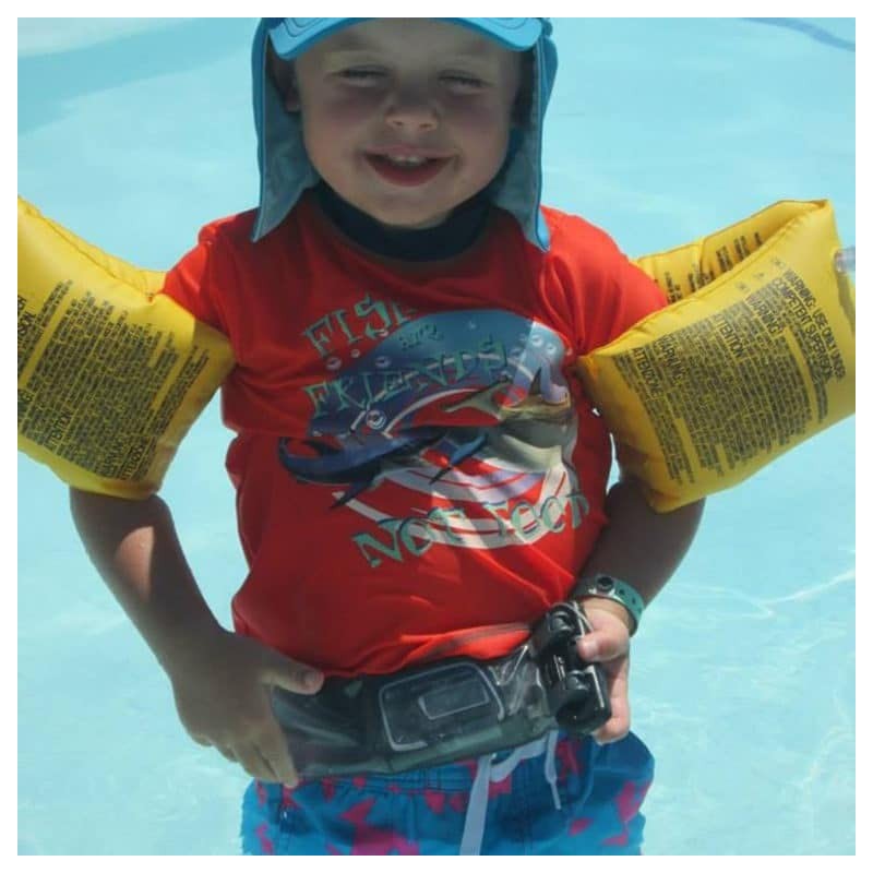 Waterproof Pouch for Micro Infuser with Catheter