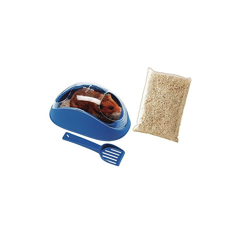 Ferplast Koky Hamster Toilet With Spoon & Pet Litter