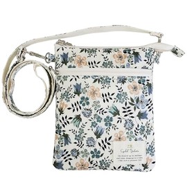 Cyalel Yahata Cotton Touch Liberty Print Mini Shoulder Pouch, Smartphone Pochette, Crossbody Women's Shoulder Bag, Lightweight, Slim, Stylish, Cute, Floral Print, Travel, Lightweight, Mother's Day,