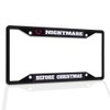 Fastasticdeals Metal Insert License Plate Frame Nightmare Before Christmas Weatherproof