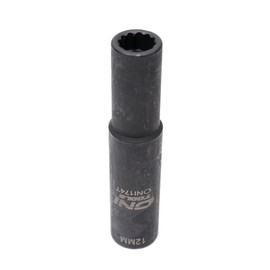 Detroit Diesel J-44706 Socket 60 Series Engine Rocker Arm Shaft Tool Alternative 12MM 12PT 1/2 Inch Drive Thin Wall Extra Deep Superseded from J-36003-A by Oni Tools