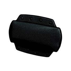 Spirella Alaska Bath Cushion Black with 8 Suction Cups Antibacterial Non-Slip 23 x 32 cm Washable Made in Germany