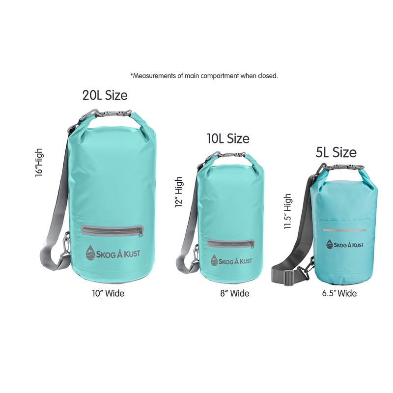 Skog Å Kust DrySak Waterproof Dry Bag | 10L Mint