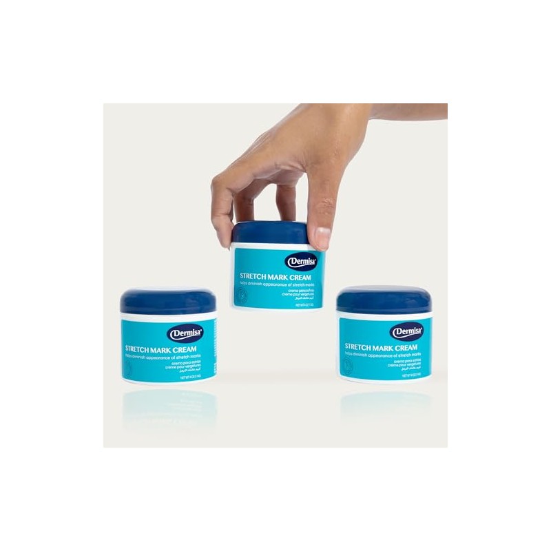 DERMISA CREMA ANTIESTRÍAS CON MANTECA DE CACAO, VITAMINA E, COLAGENO